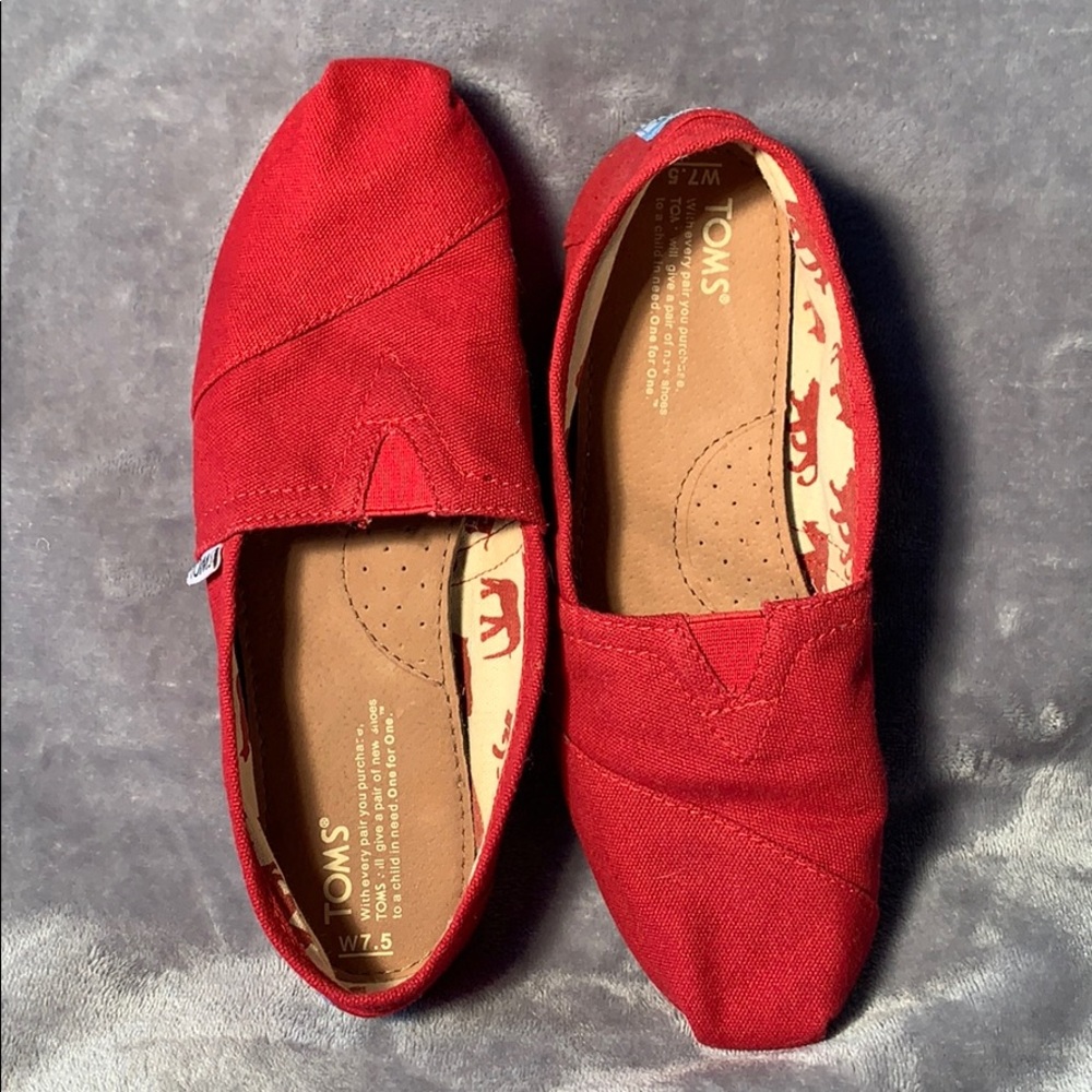 TOMS - Red Classic Alpargatas